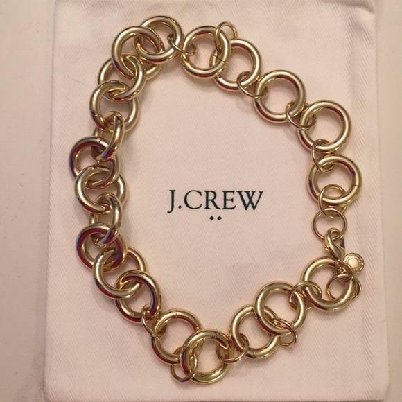 J. Crew Jewelry - J. Crew gold link chain necklace